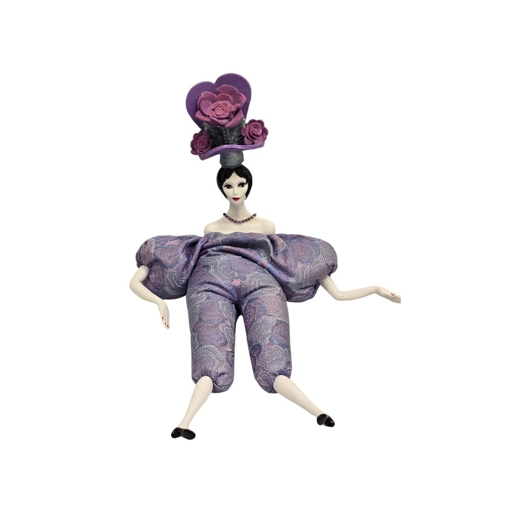 Poupees Porcelain Large Doll by Isabelle - Vintage‎ Rare -